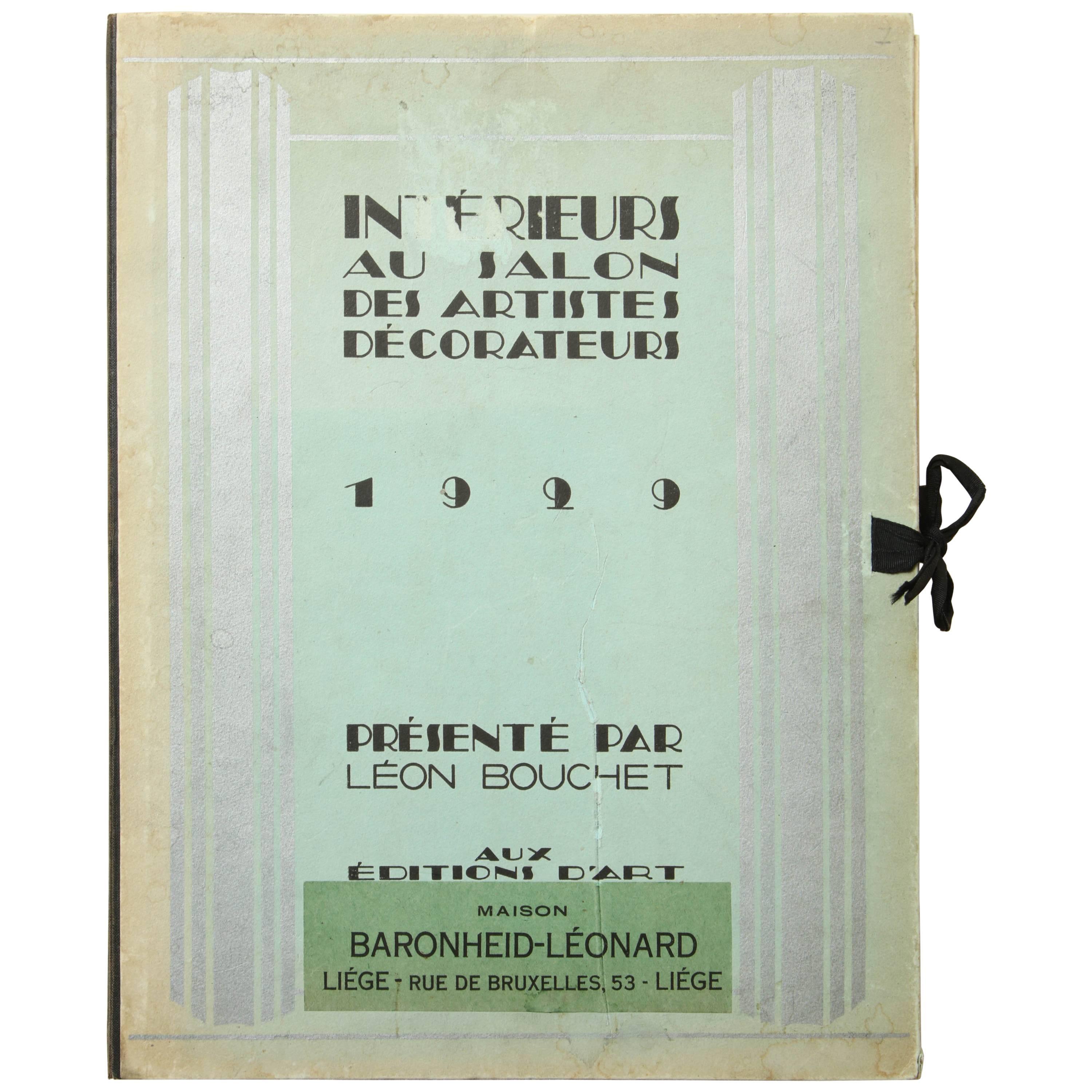 “Interieurs Au Salon Des Artistes Decorateurs 1929” by Leon Bouchet For Sale