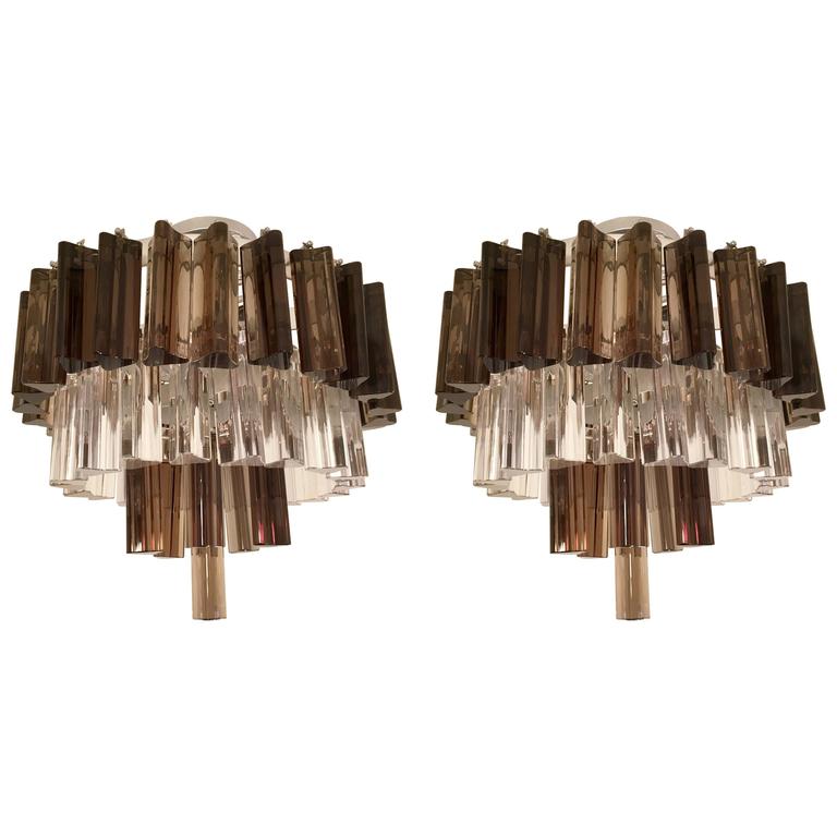 Tiffany Studios "Geometric Prism" Chandelier at 1stdibs