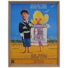 “Le Gendarme De Saint Tropez” French Movie Poster