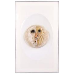 Mid-Century Modern Clay Wall Sculpture, circa 1968 5
