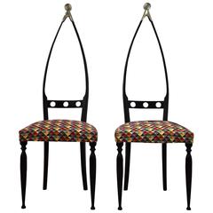 Mid century  chairs by Pozzi and Verga