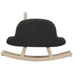 Iconic Bowler Hat Child Rocker by Maison Deux