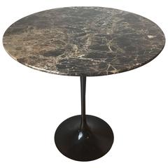 Eero Saarinen Marble-Top Tulip Side Table