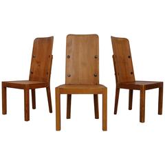 Set of Three "Lovö" Chairs by Axel Einar-Hjorth, 1930s 3