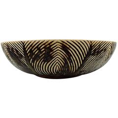 Axel Salto for Royal Copenhagen: Large Bowl in Stoneware