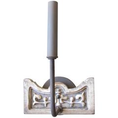 Vintage Carved Fragment Sconce 3