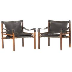 Pair of "Sirocco" Lounge Chairs by Arne Norell
