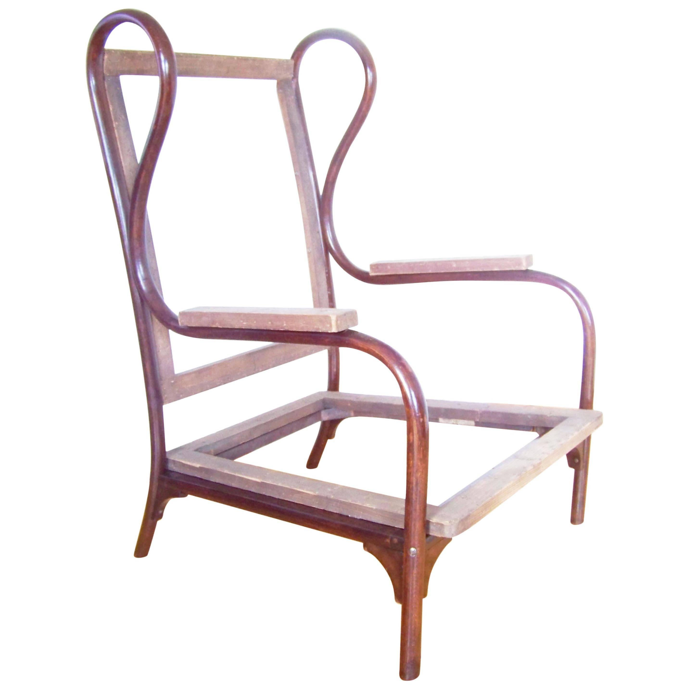 Viennese Secession Armchair Thonet Nr.6541, circa 1904