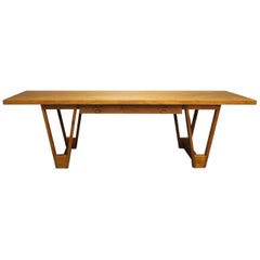 Vintage Large Coffee table in Teak Designed by Illum Wikkelsø, 1960s