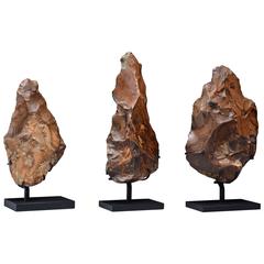 Ancient Egyptian Paleolithic Flint Hand Axes, 400, 000 Years BP