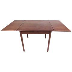 Scandinavian Modern Draw Leaf Dining Table 11