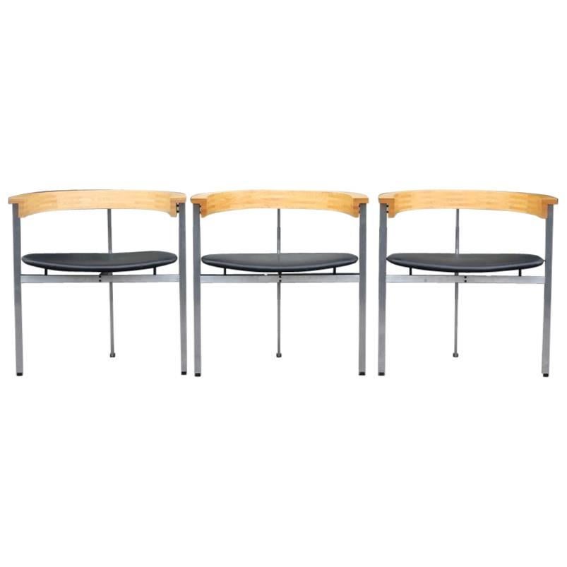 Poul Kjaerholm Set of Three of PK 11