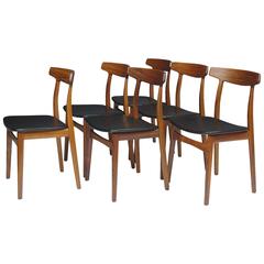 Henning Kjaernulf Rosewood Danish Dining Chairs 2