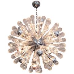 Italian Murano Glass Sputnik Twelve-Light Chandelier 7