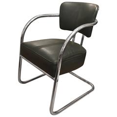 Chrome Chair by KEM Weber