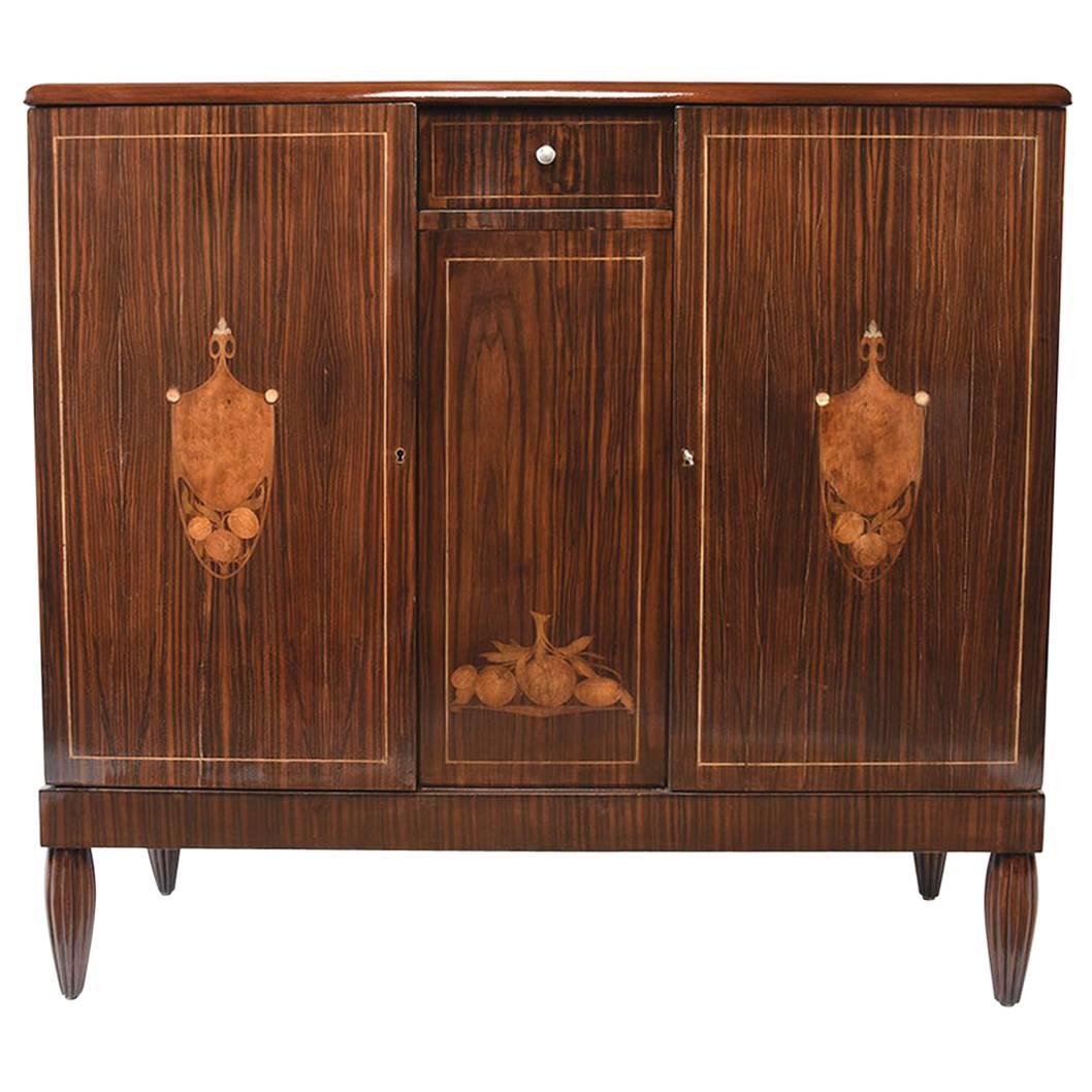 Art Deco Macassar Buffet