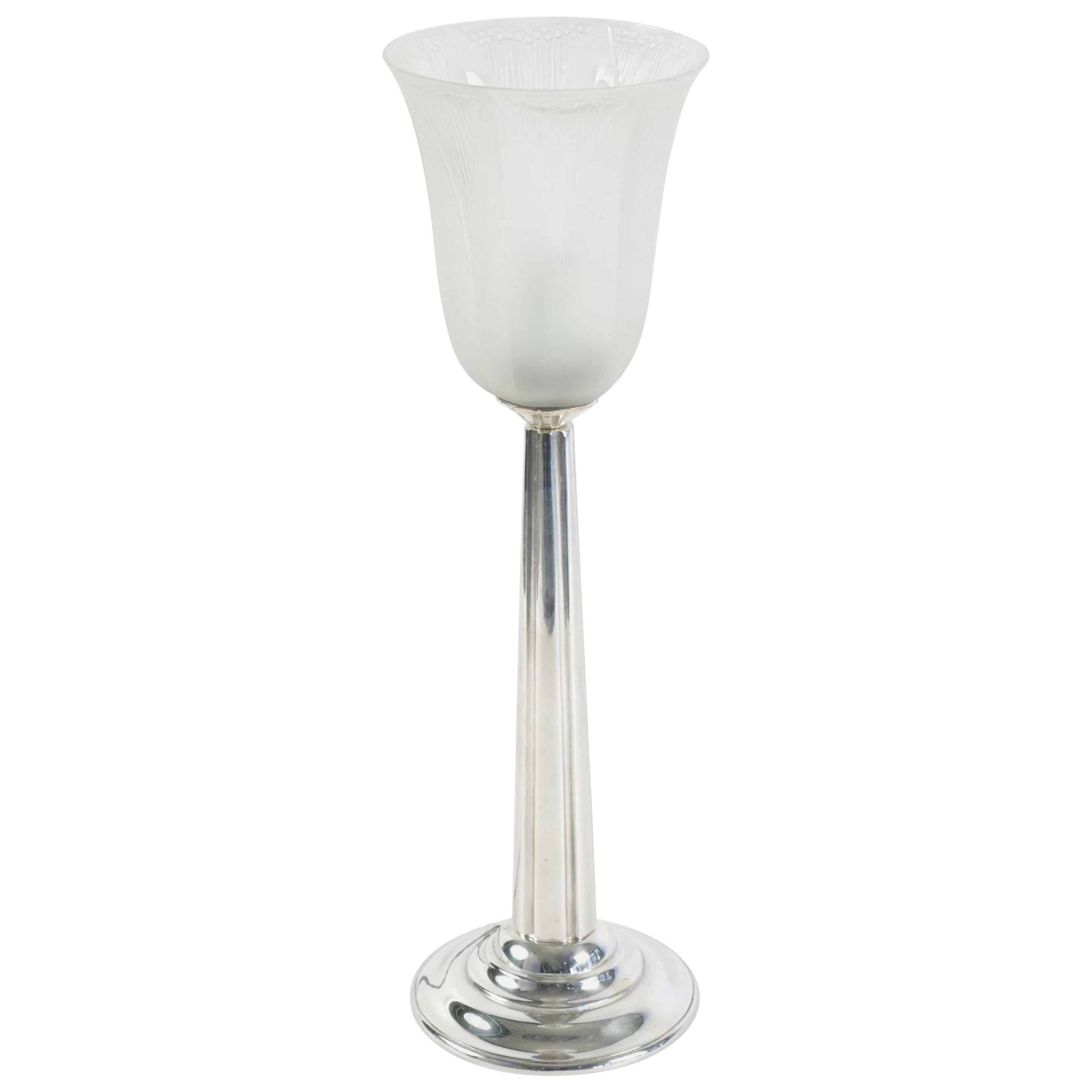 René Lalique Lamp "Campanule"