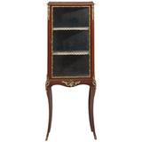 19th Century Regency Mahogany Vitrine Cabinet