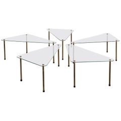 Italian Set of Five Side Tables 'c'