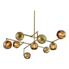 Float Made-to-Order Modern Brass Chandelier 5