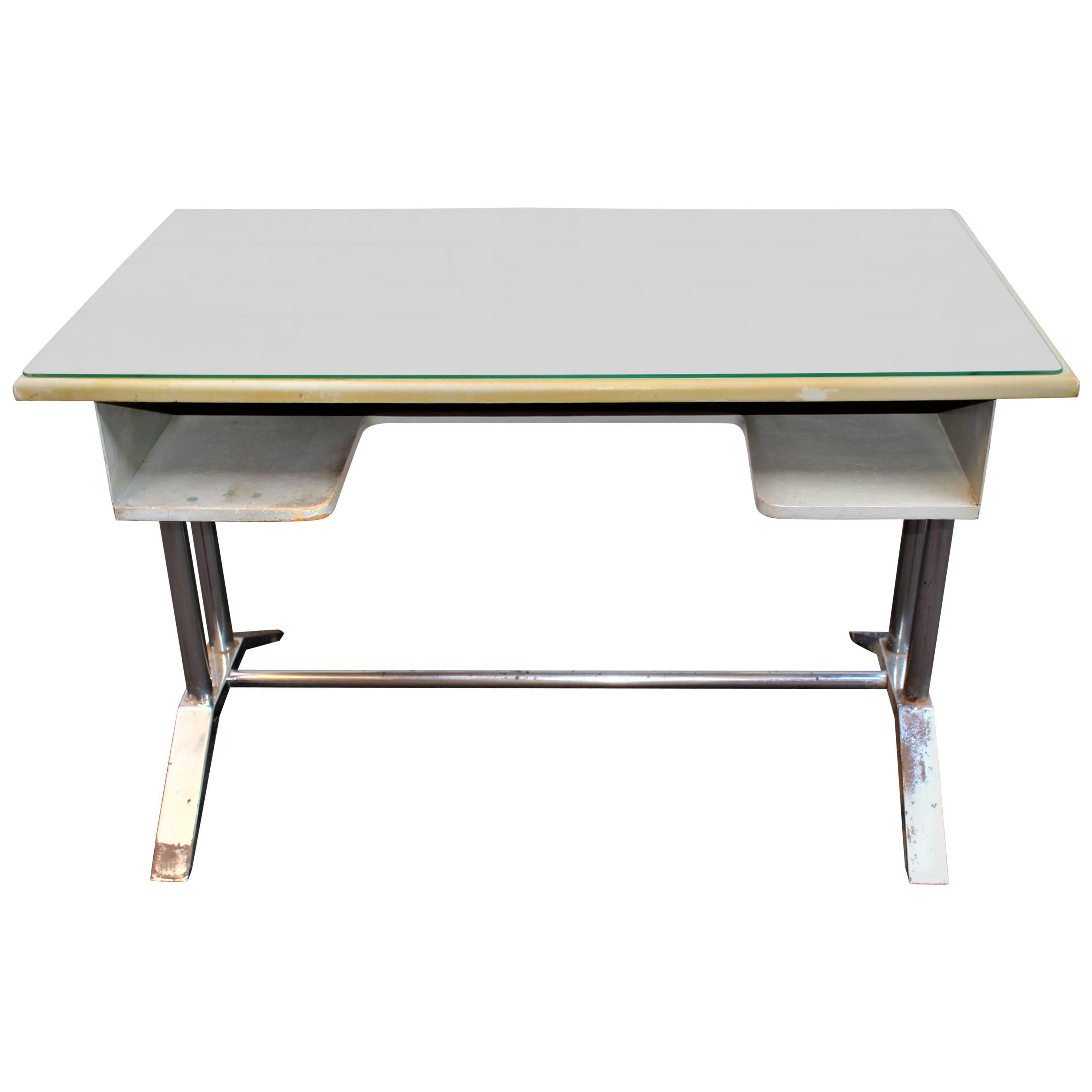 Poli Metal Desk For Sale