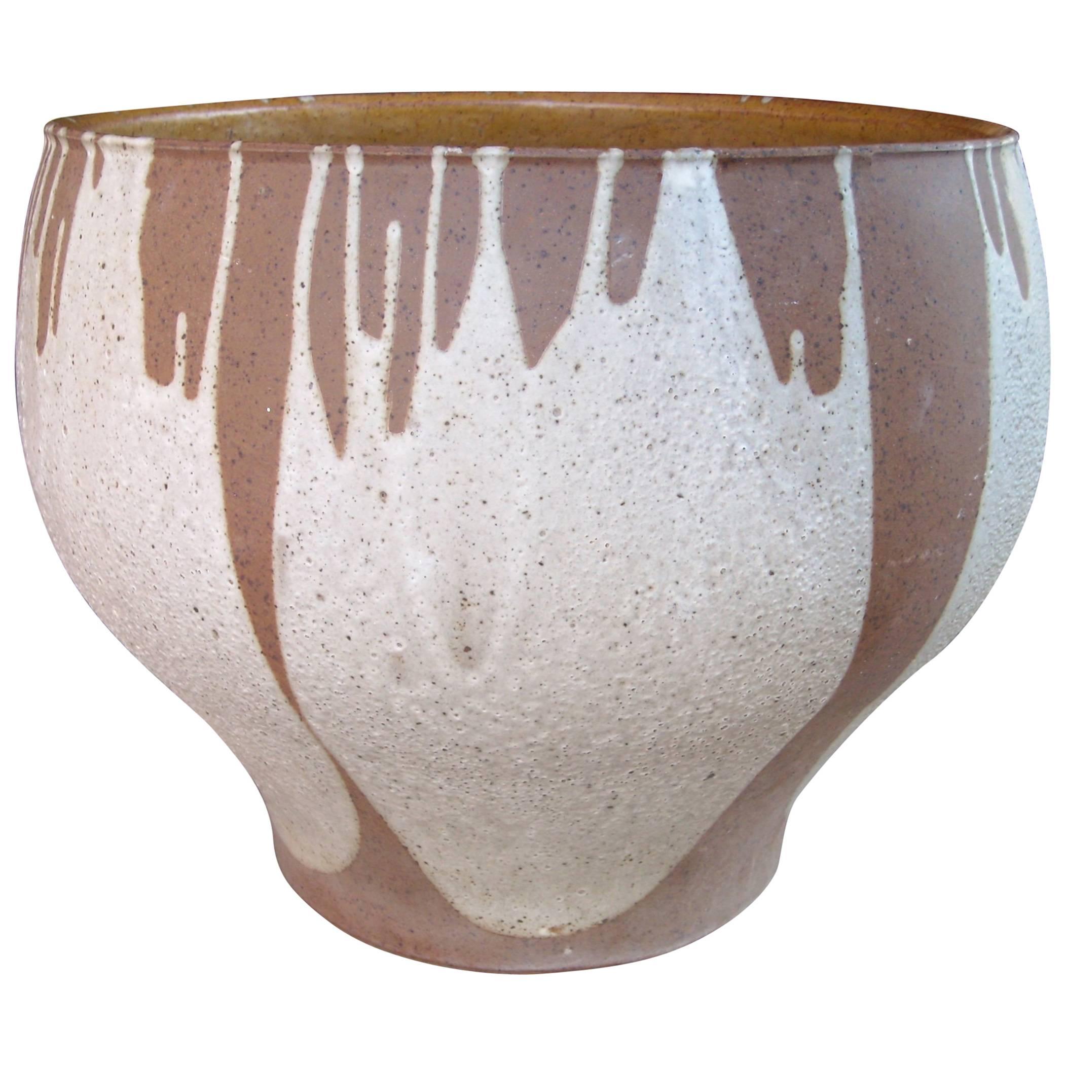 David Cressey Large Pottery, Ceramic Pot or Planter