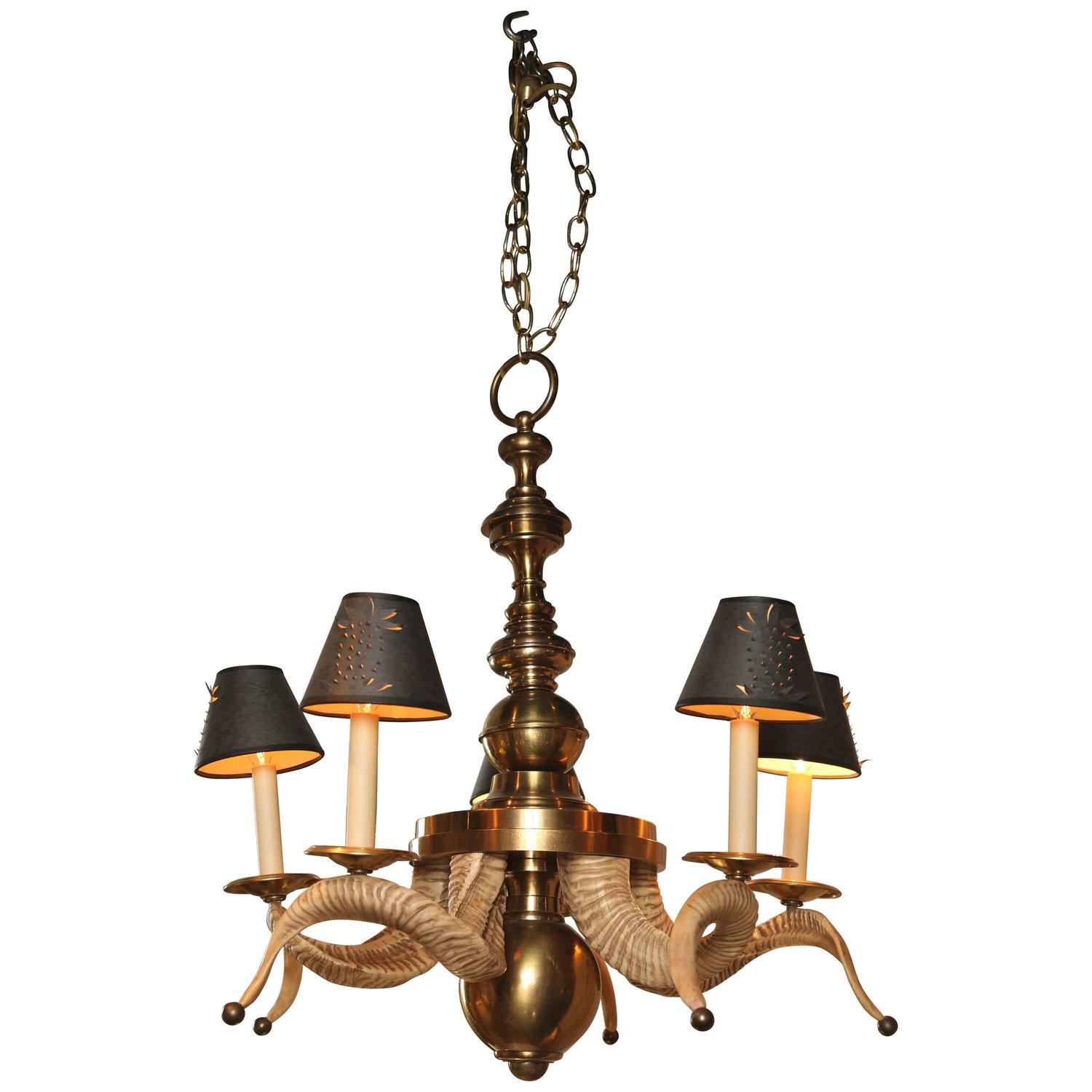 Vintage Hand Carved Monkey Chandelier At 1stdibs