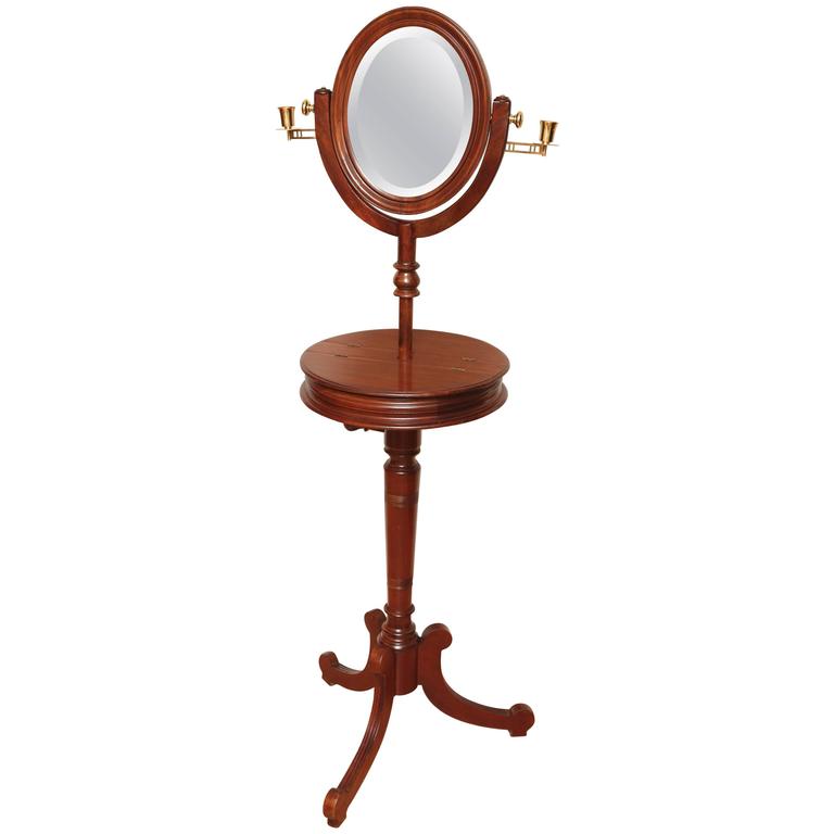 Antique Men's Shaving Stand at 1stdibs