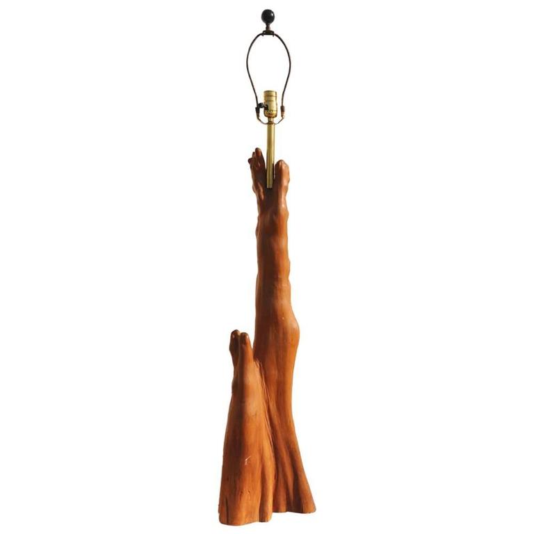 Vintage Mid Century Height Cypress Knee Wood Floor Lamp For At Vintage Mid Century Height Cypress Knee Wood Floor Lamp For