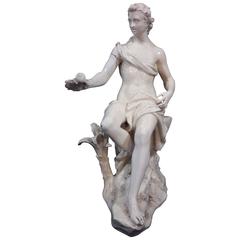 18th Century Italian Soft Paste Porcelain Figure Antique 18th Century Italian Soft Paste Porcelain Figure