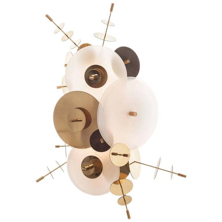 White Confetti Collection Sconce by AVRAM RUSU STUDIO 1