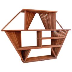 1970s Studio Wooden Shelf