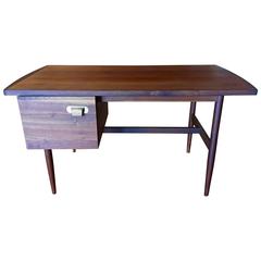 1950s American Mid-Century Modern Walnut Desk by Jens Risom