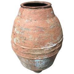 19th Century Mediterranean Terracotta Olive Oil Vessel 12