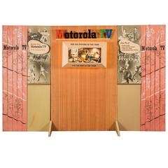 Mid-Century Motorola Television Lighted Trade or Store Display 8