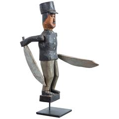 Early 20th Century Carved and Painted Wood Whirligig 5