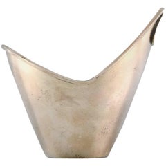 Modern Bowl Made by F. Hingelberg of Sterling Silver