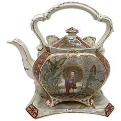 Victorian Ceramic Teapot 1894 the Geisha