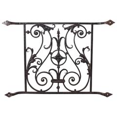 Wrought Iron Window Grill