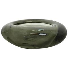 Danish Glass Bowl Made by Holmegaard, 1956, Denmark 12