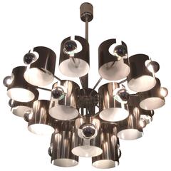 Lamperti Chrome Chandelier 7