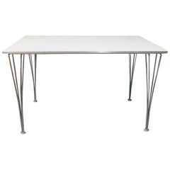 Rectangular Dining Table by Piet Hein, Arne Jacobsen and Bruno Mathsson, 1994 7