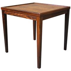 Small Side Table in Rosewood of Danish Design from the 1960s 11