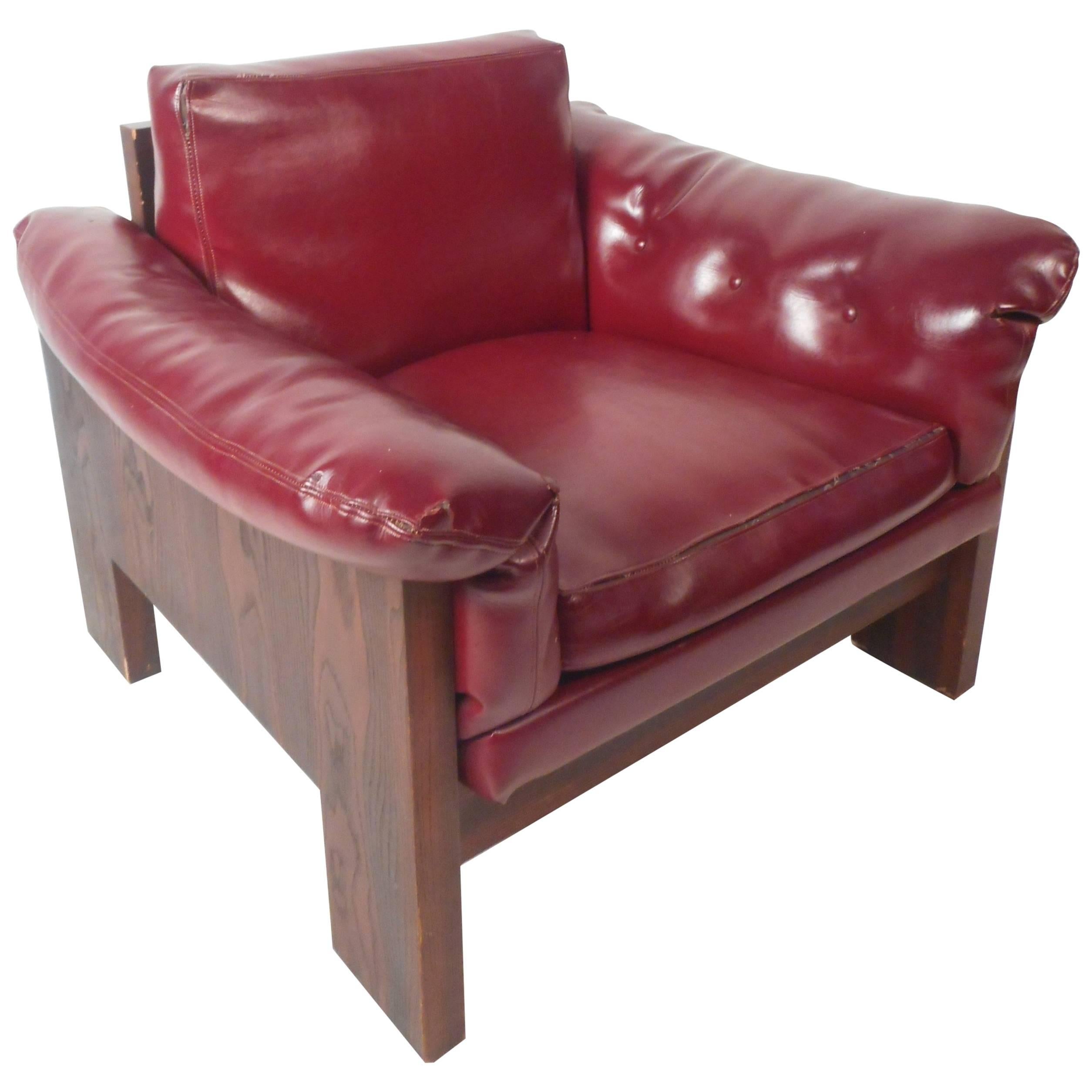Mid-Century Modern Rosewood Lounge Chair by Milo Baughman for Thayer Coggin