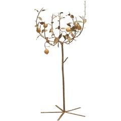 Vintage Metal Lemon Tree