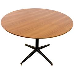 Italian Teak Dining Table, 1970s 12