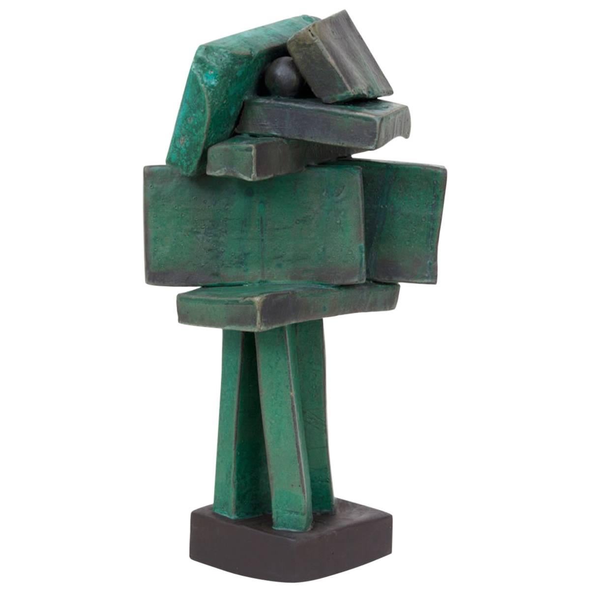 Modernist Ceramic Sculpture by Judy Engel