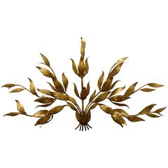 Mid-20th Century French Gilded Wall Lamp 7