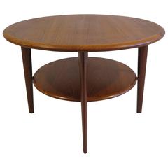 Danish Teak Cocktail Side Table