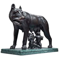 Bronze group of the Capitoline Wolf with Romulus and Remus 5